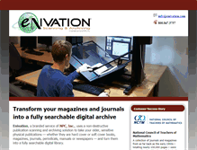 Tablet Screenshot of enivation.com